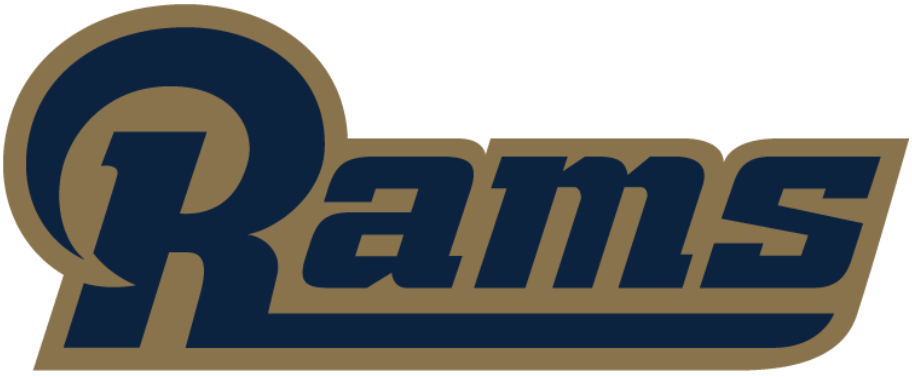 Los Angeles Rams 2016 Wordmark Logo fabric transfer version 2